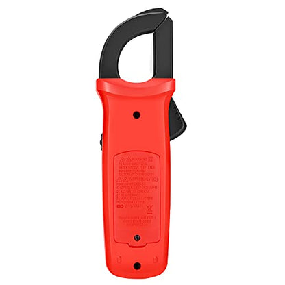 UNI-T Digital Clamp Meter UT201+, AC Current True RMS HVAC Volt Amp Ohm Meter Clamp On Multimeter, Auto Ranging 4,000 Counts NCV AC DC Voltage Frequency Resistance Continuity Diode Tester - size: UT201+