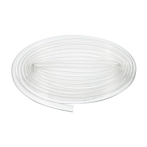 Uxcell Clear PVC Tube Wire Harness Tubing, 1/4-inch(6mm) ID 10ft Sleeve for Wire Sheathing Protection - color: Clear, size: 6mm