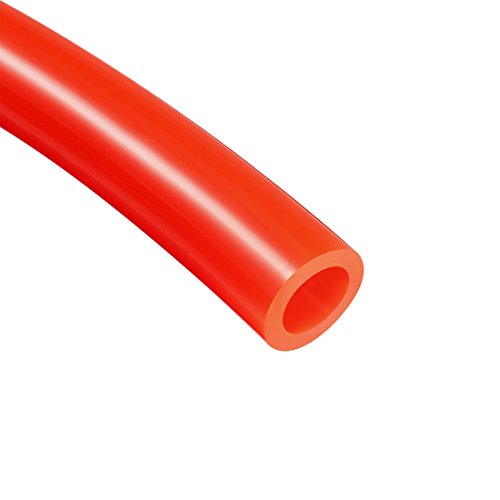 uxcell Pneumatic Air Tubing, 10mm OD x 6.5mm ID 5 Meters 16ft PU Polyurethane Air Compressor Tube Hose Pipe Orange - color: Orange, size: 10mmX6.5mm