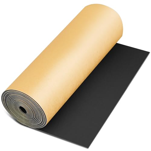 1 Pc 78 x 24 x 1/2 Inch Large Closed Cell Foam, Marine Foam Roll, Black - size: 78 x 24 x 1/2 Inch