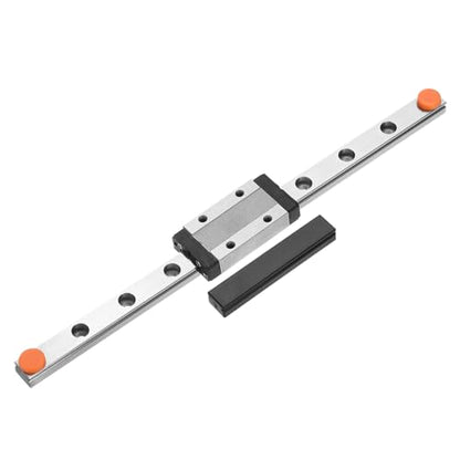 uxcell MGN9 200mm Linear Guide Rail with MGN9H Carriage Block