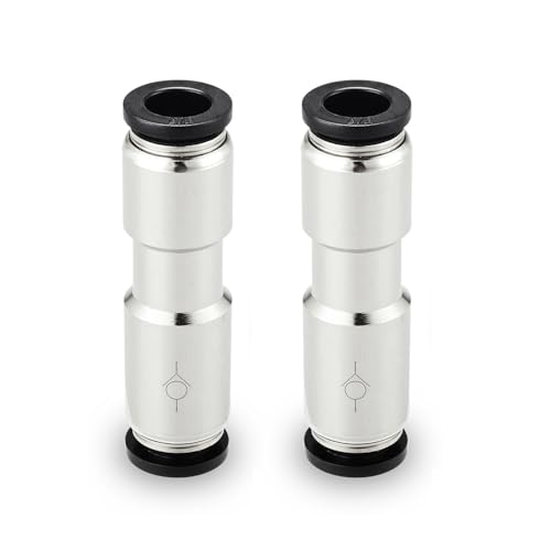 Yoebor 3/8" OD Check Valve Push to Connect Inline Air Pneumatic Valves 2pcs - size: 3/8" OD