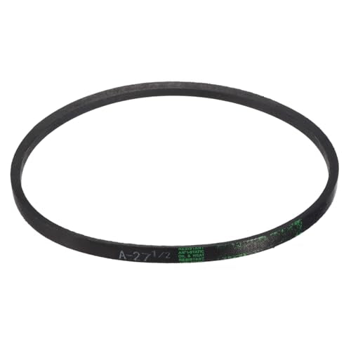 uxcell A27 1/2 Classic Wrapped V-Belt,30" Outer Circ A Profile,Black - size: A27 1/2