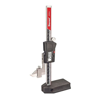 Starrett Electronic Height Gage, 0-6" Range, .0005" Resolution