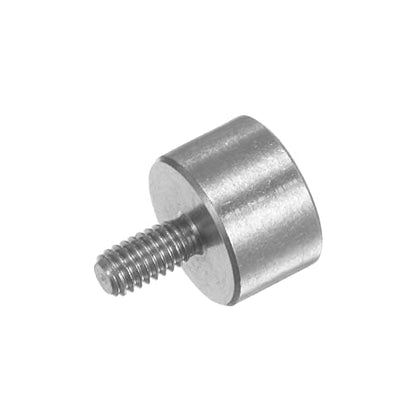 HARFINGTON Flat Contact Points 8mm Diameter 5mm Length M2.5 Thread 303 Stainless Steel for Dial Digital Indicator Depth Gauge Thickness Gauge - size: 8mmx5mm