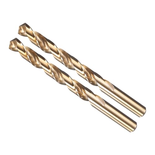 METALLIXITY Drill Bit (27/64") M35 5% Cobalt High-Speed Steel 135° 2Pcs - size: 27/64"