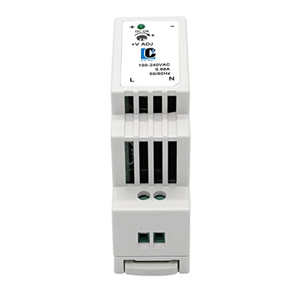 DC 5V Din Rail Slim Switching Power Supply 15W 2.4A(Input:100-240VAC,Output:5VDC,50/60HZ) Adapter Switch Converter (Volts_of_Direct_Current, 5)