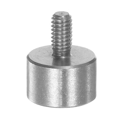 HARFINGTON Flat Contact Points 8mm Diameter 5mm Length M2.5 Thread 303 Stainless Steel for Dial Digital Indicator Depth Gauge Thickness Gauge - size: 8mmx5mm