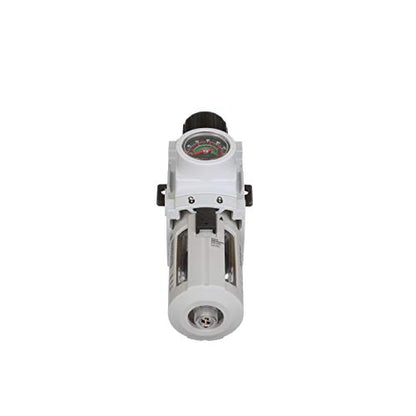 PneumaticPlus PPP2-N02BG Air Filter Regulator Combo 1/4" NPT, 5 Micron