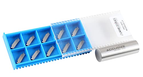 Accusize Carbide Inserts, MGGN200-LH, Cutting Aluminum, 2403-4023x10 - size: MGGN200-LH, Cutting Aluminum