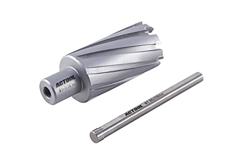1-7/16'' Diameter x 2'' Depth of Cut Carbide Tipped TCT ANNULAR Cutter with 3/4'' Weldon Shank - size: 1-7/16'' x 2''