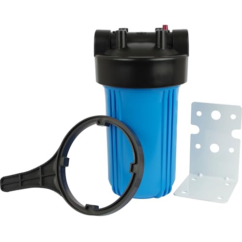 SpiroPure 10" Water Filter Housing 10x4.5 10 inch 10 BB 150469 1" NPT - size: 10" x 4.5", 1" NPT