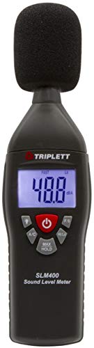 Triplett SLM400-KIT Decibel Sound Level Meter Kit, NIST Certified