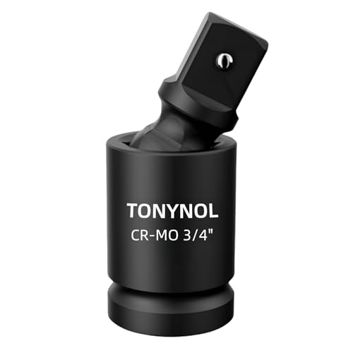 TONYNOL Universal Joint Swivel Socket Adapter,3/4" Drive - size: 3/4" Swivel Socket
