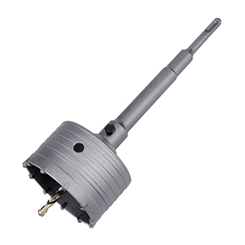 100mm (4") Concrete Hole Saw with 220mm SDS Plus Shank Rod - style: 100mm ( 4 inch )