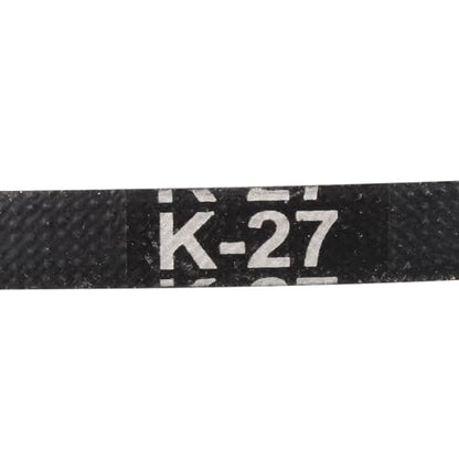uxcell K-27 V Belt Machine Transmission Rubber, Black Replacement Drive Belt 27 inch Pitch Girth 8mm Width 6mm Height JIS Standard - size: 27"