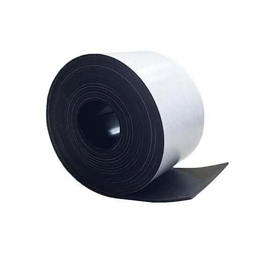 Solid Rubber Strips with Adhesive 1/16 (.062)" Thick X 2" Wide X 10'Long - size: 2"X10'X1/16, style: With Adhesive
