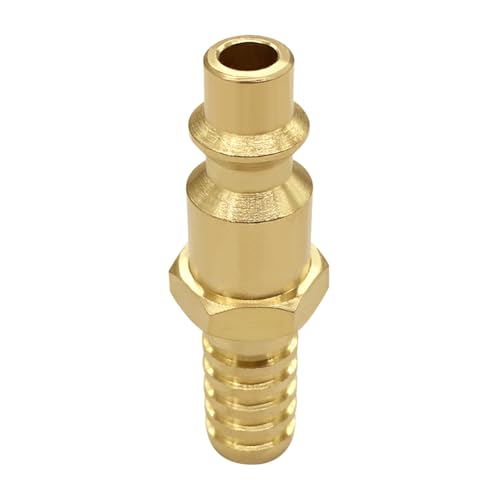 Joywayus 2PCS 3/8" Barb x 1/4" Coupling Industrial Air Hose Quick Connect - size: 1/4 inch
