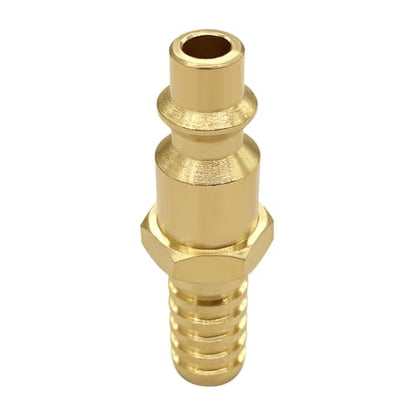 Joywayus 2PCS 3/8" Barb x 1/4" Coupling Industrial Air Hose Quick Connect - size: 1/4 inch