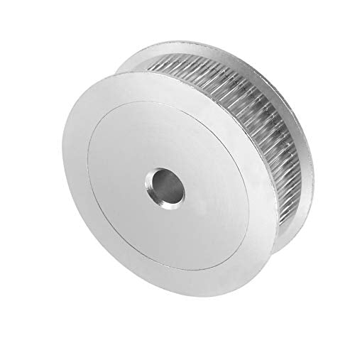 2PCS GT2 Timing Pulley Aluminum Alloy Timing Belt Pulley Synchronous Wheel 3D Printer Accessories for 6mm Width Timing Belt (60 Teeth Bore 8mm) - size: 60 Teeth Bore 8mm