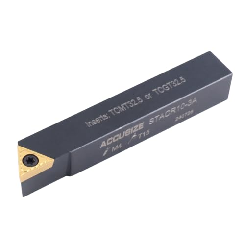Accusize Industrial Tools Mini Indexable Turning Tool Boring, 5/8 in - size: 5/8 in.