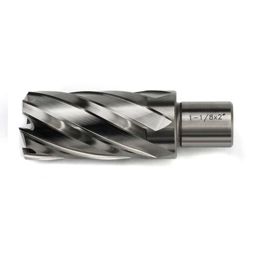 OSCARBIDE 1-1/8" x 2" HSS Annular Cutter 3/4" Weldon Shank Mag Drill Bit