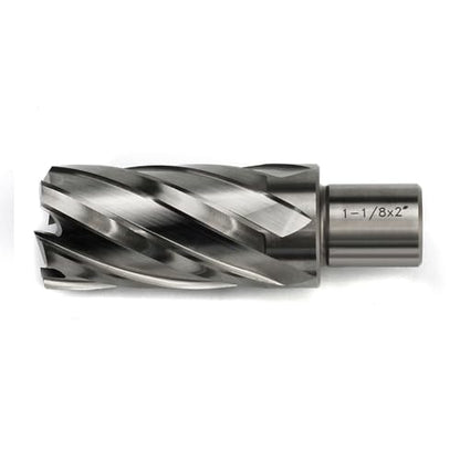 OSCARBIDE 1-1/8" x 2" HSS Annular Cutter 3/4" Weldon Shank Mag Drill Bit