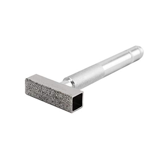 POWERTEC Bench Grinder Wheel + Diamond Wheel Dresser 6 Inch 100 Grit, Aluminum Oxide Grinding Wheel for Bench Pedestal Grinder, 3/4" Thick 1/2" Arbor, Sharpening & Shaping Blade, Chisel & Drill Bits - style: 6" AO Wheel 100 Grit, 1/2 Arbor + Dresser