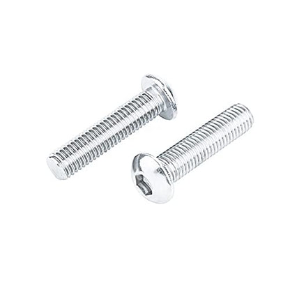 50 Pcs 1/4-20 x 1 Button Head Socket Cap Bolts Screws,304 Stainless Steel 18-8,Allen Socket Drive,Bright Finish,Fully Machine Thread (1/4-20 * 2-1/4 50pcs) - size: 1/4-20 x 2-1/4 50pcs