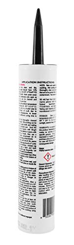 Teakdecking Systems (TDS) SIS 440 Teak Deck Caulk Cartridge 10.3oz - Black - color: Black, size: 10.3 oz