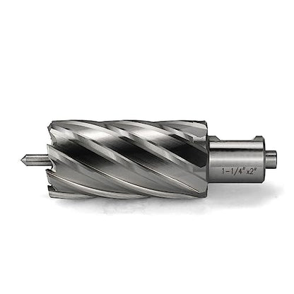 Annular Cutter JESTUOUS 3/4 Inch Weldon Shank 1-1/4 Cut Dia 2 Cut Depth