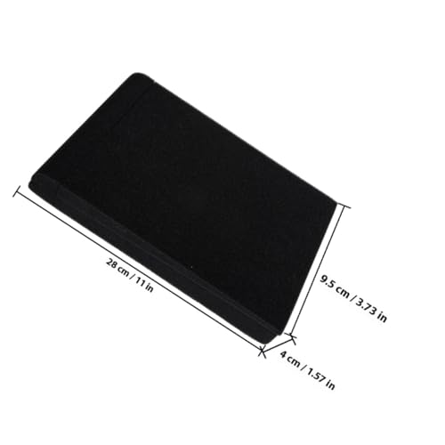 Speaker Pads Subwoofer Isolation Pad Black Pu 2pcs