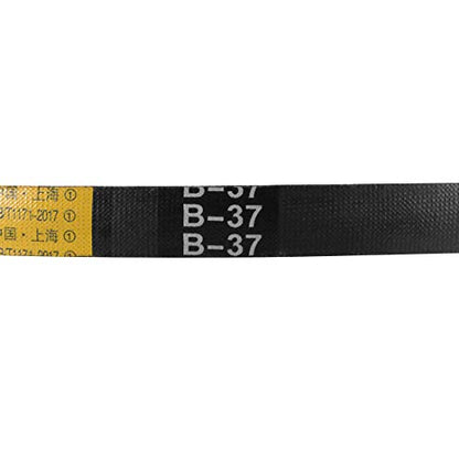 uxcell B37 V-Belts 37" Pitch Length, B-Section Rubber Drive Belt 2pcs - size: 37"