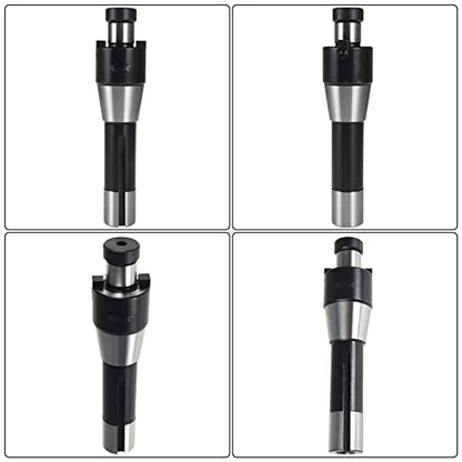 kimllier 3/4 Inch R8 Face Mill Holders Shank Shell Mill Arbor Adapter Slitting Saw Arbor 7/16 Inch - 20UNF Drawbar Thread Pull Tail Wire Fit for Milling Machine