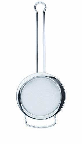 Rosle 95158 Stainless Steel Fine Mesh Tea & Kitchen Strainer with Wire Handle 3.2 In. - size: 3.2-inch Wire Handle, style: Fine Mesh