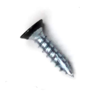 Wood Screws for Door Hinges DIY Cabinets Black #9 x 1 Inch 24-Pack - color: BLACK