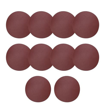 Bonsicoky 7 Inch Sanding Disc Sandpaper, 120 Grit, 30 Pcs - style: 30 Pcs 120 Grit