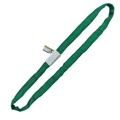 LIFTEX® | Dual-Cover Polyester Endless Round Sling | Made in USA | Heavy Duty Lifting Sling | Lifting Rigging Moving Towing Hoisting (ENR2 Green | 5300 lbs Vertical, 6 FEET) - color: ENR2 Green | 5300 lbs Vertical, size: 6 FEET