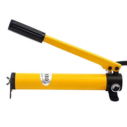 10T Hydraulic Jack CP180 Manual Hydraulic Hand Pump Multi Section