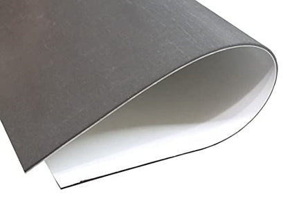 Silicone Rubber Sheet with PSA Adhesive Backing, 60A Durometer, 1/16 x 9 x 12 Inch, Made in the USA, High Temp Material for Gaskets Pads Washers Leveling Objects DIY Sealing