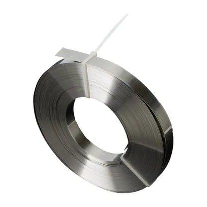 Stainless Steel Banding 304 Stainless Steel 3/4" x .020 x 200' Heavy-Duty Strapping for HVAC, Insulation, Poles, Signs & Industrial Use, Corrosion-Resistant Banding Coil. Made in USA. - size: 3/4" x .020 x 200'