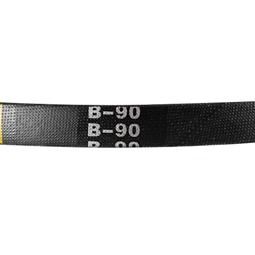 uxcell B90 V-Belts 90" Pitch Length, B-Section Rubber Drive Belt 2pcs - size: 90"