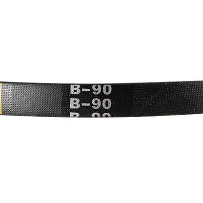 uxcell B90 V-Belts 90" Pitch Length, B-Section Rubber Drive Belt 2pcs - size: 90"