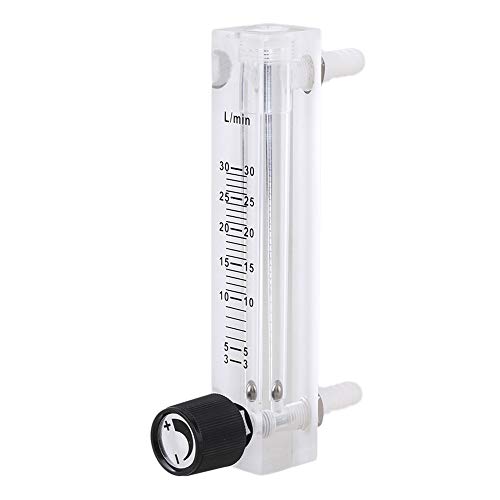 Oxygen Rotameter | Flow Range: 3-30 LPM | with Flow-Control Knob