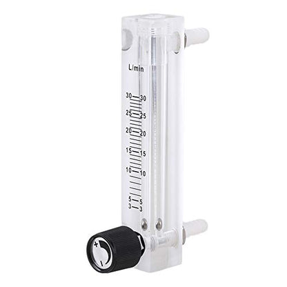 Oxygen Rotameter | Flow Range: 3-30 LPM | with Flow-Control Knob