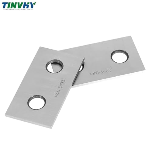 10-Pack 1/8In Thick 3In Long Steel Parallel Set .0002In Hardened Precision Machinist Tools