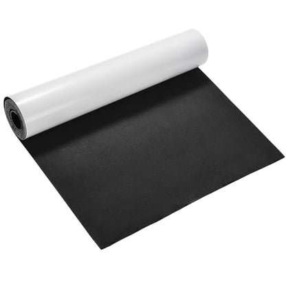 MYFULLY Neoprene Foam Sheet 12" x 59" x 1/16" Adhesive Backing Roll - size: 12 in x 59 in x 1/16 in