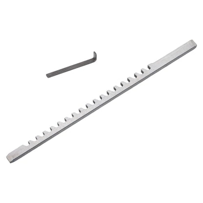 1/8In Type A HSS Keyway Broach 1/8 x 5 with Shim Metal Cutting Tool