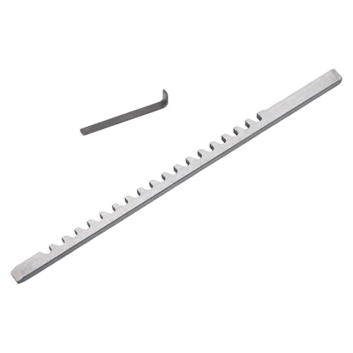 1/8In Type A HSS Keyway Broach 1/8 x 5 with Shim Metal Cutting Tool