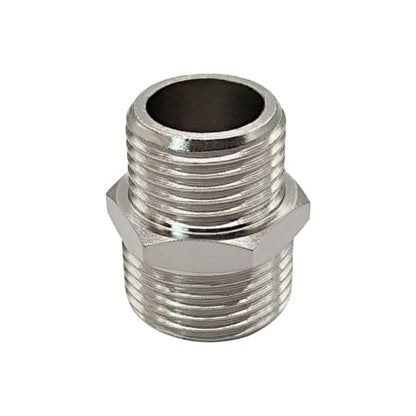 7/8" Male Thread to 1/2" Male Threaded Toilet Bidet Hose Adapter (Pack of 1) - size: 7/8" Male x 1/2" Male